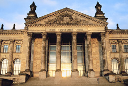 Fassade Reichstag Berlin